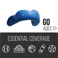 thumbnail image 2 of Protector bucal SISU Go de 1,6 mm de grosor, moldeado a medida, color azul real, 2 of 6
