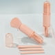 thumbnail image 5 of Juego de brochas para labios, sombras de ojos, base y polvos, mini brochas de maquillaje portátiles para viajes, plegables, ligeras y compactas, para dormitorio y hogar, cerdas sintéticas de, 5 of 9