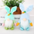 thumbnail image 7 of Easter and Spring Decor Bunny Ornaments, Easter Decor for Mantle Easter Figurine, Easter Gnome Doll, Easter Table Decorations for Home(1PC), 7 of 7