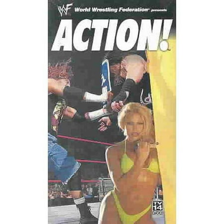 WWF Action! (2001) WWE Wrestling VHS Tape