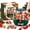 3.5KG Capacity, Dark Green, variant on Rotating Candy Dispenser 6 Compartments 360° Spinning Dispense, Multi Rotating Candy Dispenser machine Carousel with Lid, Christmas Sweets Distributor