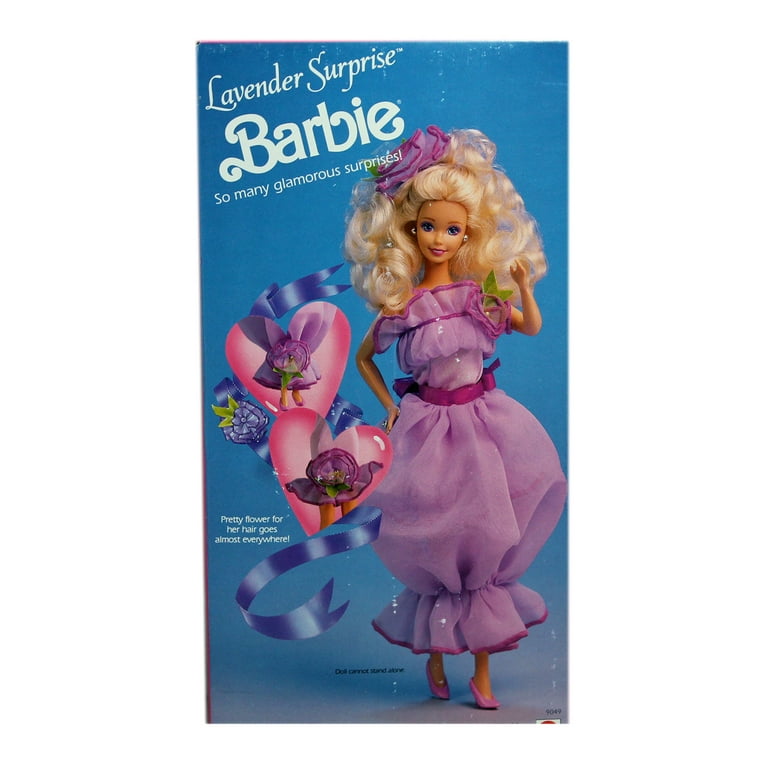 Barbie 9049 1989 Sears Lavender Surprise Blonde Doll