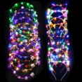 thumbnail image 1 of 20 Pcs Accessoires de Cheveux de Noël Mignon Bandeau de Fête à LED Couronne de Cheveux, 1 of 10