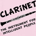 thumbnail image 2 of CafePress - Clarinet Genius Infant Bodysuit - Baby Light Bodysuit, Size Newborn - 24 Months, 2 of 4