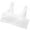 White, variant on Ticikt Kids' First Sports Bra, Comfortable Cotton Training Vest for Puberty,Pink
