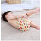 thumbnail image 1 of 4 piezas de pantalones de entrenamiento lavables para bebé 6 capas de gasa Pantalones de entrenamiento con bolsillo para pañales Pañales de tela para bebé Pañales transpirables Modelos de primavera y verano (M, entre 12 y 24 catties, estilo aleatorio) ER, 1 of 5
