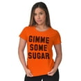 thumbnail image 4 of Gimme Some Sugar Flirty Cute Gym Womens Fitted Plus Size Graphic Tee Brisco Brands 2X, 4 of 5