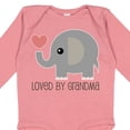 thumbnail image 4 of Inktastic Loved by Grandma Cute Grandchild Boys or Girls Long Sleeve Baby Bodysuit, 4 of 5