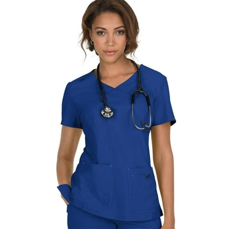 Koi 'Katie' Crossover Scrub Top Scrub Top