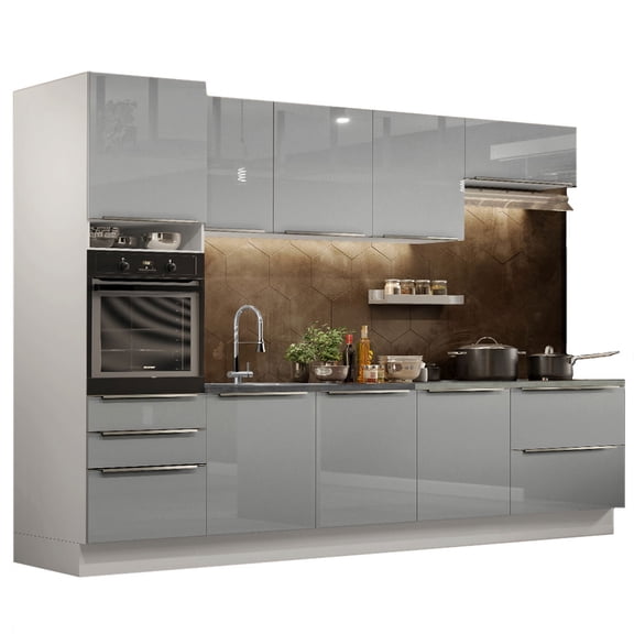 Cocina Integral Modular Madesa Lux 320cm BG