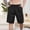Black, variant on FRSASU Men's Casual Stretch Cargo Shorts Large Size Classic Drawstring Elastic Waist Summer Work Short with Multi Pockets Dark Gray