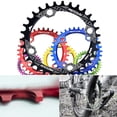 thumbnail image 3 of Greeniant ancho estrecho ovalado 38T para bicicleta 104BCD platos y bielas para bicicleta de montaña Ciclismo Rojo 38T, 3 of 6