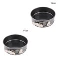 thumbnail image 2 of Kearding Molde para hornear de Metal antiadherente con fondo extraíble de 12/14/16/18 CM, molde para pasteles, utensilios para hornear, Type1 NO1, 2 of 6