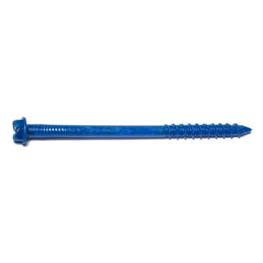 1/4" x 3-3/4" Climaseal Slotted Hex Head Tapcon Masonry Screws (10 pcs.)