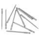 thumbnail image 1 of Juego de 10 puntas de destornillador hexagonales, de acero magnético, extralargas, con cabeza hexagonal Ecomeon no, 1 of 4