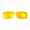 24K Gold Mirror Coated - Polarized, variant on Clear Non-Polarized Replacement Lenses for Oakley Double Edge Sunglasses