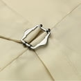 thumbnail image 3 of Men's Beige Suit Vests Formal Slim Fit Dress Vest Casual Lightweight Wedding Prom 3XL, 3 of 9