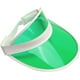 thumbnail image 4 of Sombrero de visera de plástico de colores - Casino Dealer Poker - Visera de golf de tenis para playa para mujer, 4 of 5