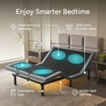 thumbnail image 5 of SF Adjustable Bed Frame with Massage - Queen Adjustable Bed Only, USB Ports, UnderBed Light Zero Gravity Electric Base, 5 of 9