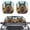 Funny Raccoon, variant on Bulopur Funny Raccoon Car Windshield Sun Shade Block UV Rays Sun Protector for Car Windshield Easy to Store Auto Front Window Sunshade Covers 2 Pack Exterior Decoration for Most Cars
