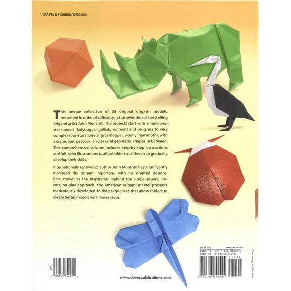 Dover Publications-Origami Fold-By-Fold
