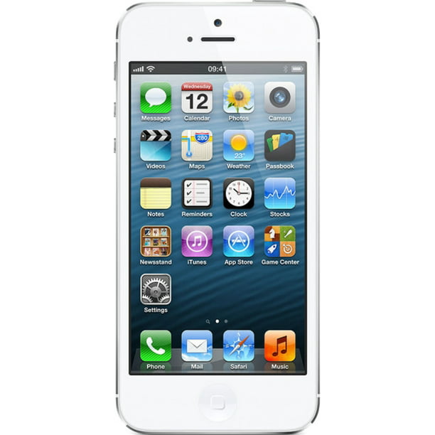 Onverenigbaar Gevoel Christchurch Apple iPhone 5 16GB White & Silver (AT&T) Refurbished B+ - Walmart.com