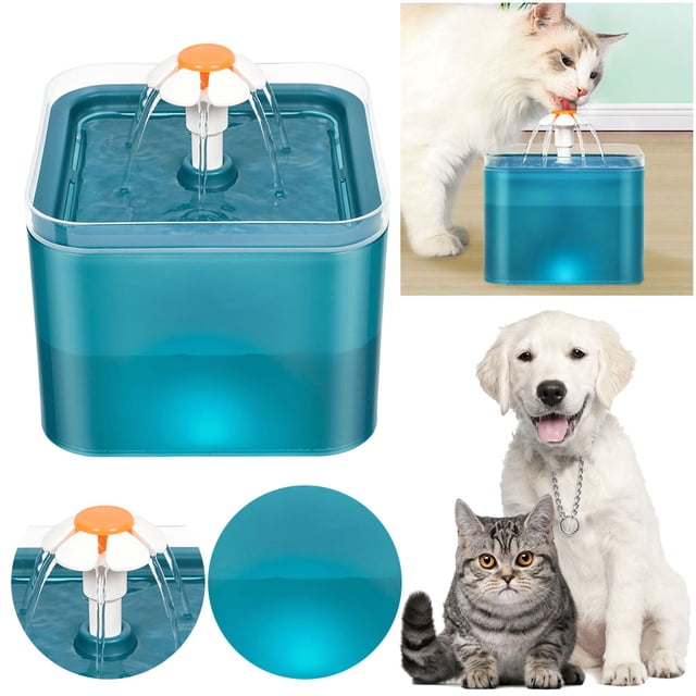 Bebedero Filtrante Automático 2L Con LED para Gatos