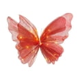 thumbnail image 4 of 3D Lighted Butterfly Garden Decoration with LED Lights, Red, Outdoor Wedding Home Decor Ornament, 4 of 4