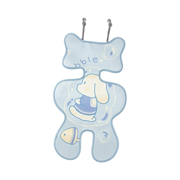 Alfombrilla lavable para cochecito de bebé, almohadilla para asiento de cochecito para niño Azul