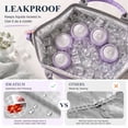 thumbnail image 4 of Insulated Lunch Bag for Women, Large 12L Reusable Cooler Lunch Box for Work, Office, Picnic, Leakproof Tote with Shoulder Strap, 4 of 10