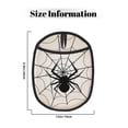 thumbnail image 3 of Pofeuu Spiders On The Web 1 Print Silicone Pot Mat Mitten With Hanging Loop Heat Resistant Oven Mitts Non-Slip Bbq Baking Smoking Potholders, 3 of 7