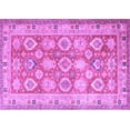 thumbnail image 1 of Ahgly Company Indoor Rectangle Oriental Purple Traditional Area Rugs, 5' x 7', 1 of 4