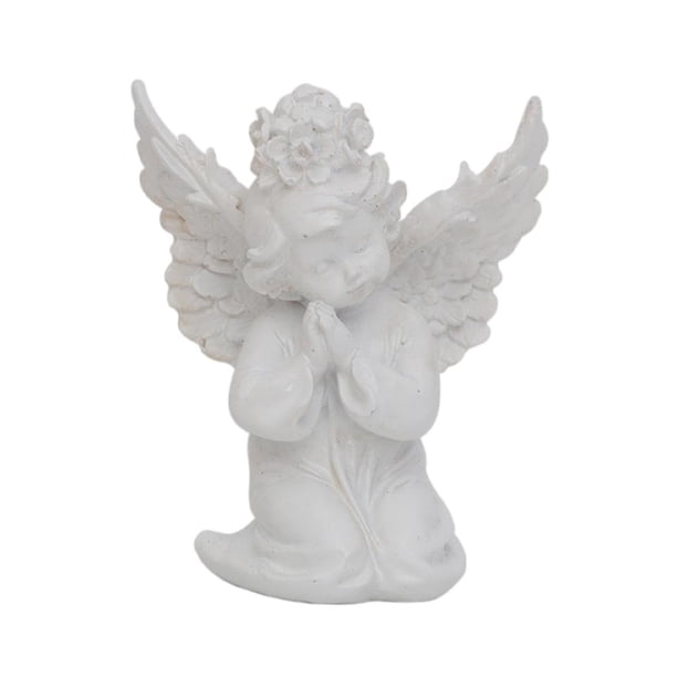 Estatua de ángulo de querubín rezando de estilo retro, colección de Ángel de Orar bien Zulema Estatuas de ángeles