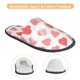 thumbnail image 3 of Balery Pink Hearts1 Pantuflas de Casa de Felpa Silenciosas con Diseño Estampado, Zapatillas Cómodas Antideslizantes de Algodón para Interior-Large, 3 of 8