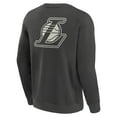 thumbnail image 3 of Men's Fanatics Gray Los Angeles Lakers Elements Future Ground Lettering Pullover Sweatshirt, 3 of 3