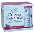 thumbnail image 2 of (Pack of 4), Clearly Canadian Sparkling Forest Blackberry Water, 6 pcs - 72 fl oz, 2 of 5