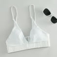 thumbnail image 2 of Gibobby Conjunto de Bañador Sexy Mujeres Underwire Bikini Top Bandeau Bandage Bikini Push Up Traje de baño brasileño Ropa de playa Tops(Blanco,CH), 2 of 5