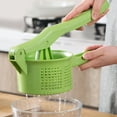 thumbnail image 6 of Vegetable Squeezer Press Crusher Hand Pressure Large Capacity Effortless Versatile Food Water Squeezer for Kitchen 1.5L, 6 of 6