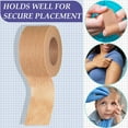 thumbnail image 4 of 12 Rolls Micropore Tan Tape Skin Tape Adhesive Tape Non Woven Paper Tape for Household Supplies (1 Inch x 10 Yards), 4 of 6