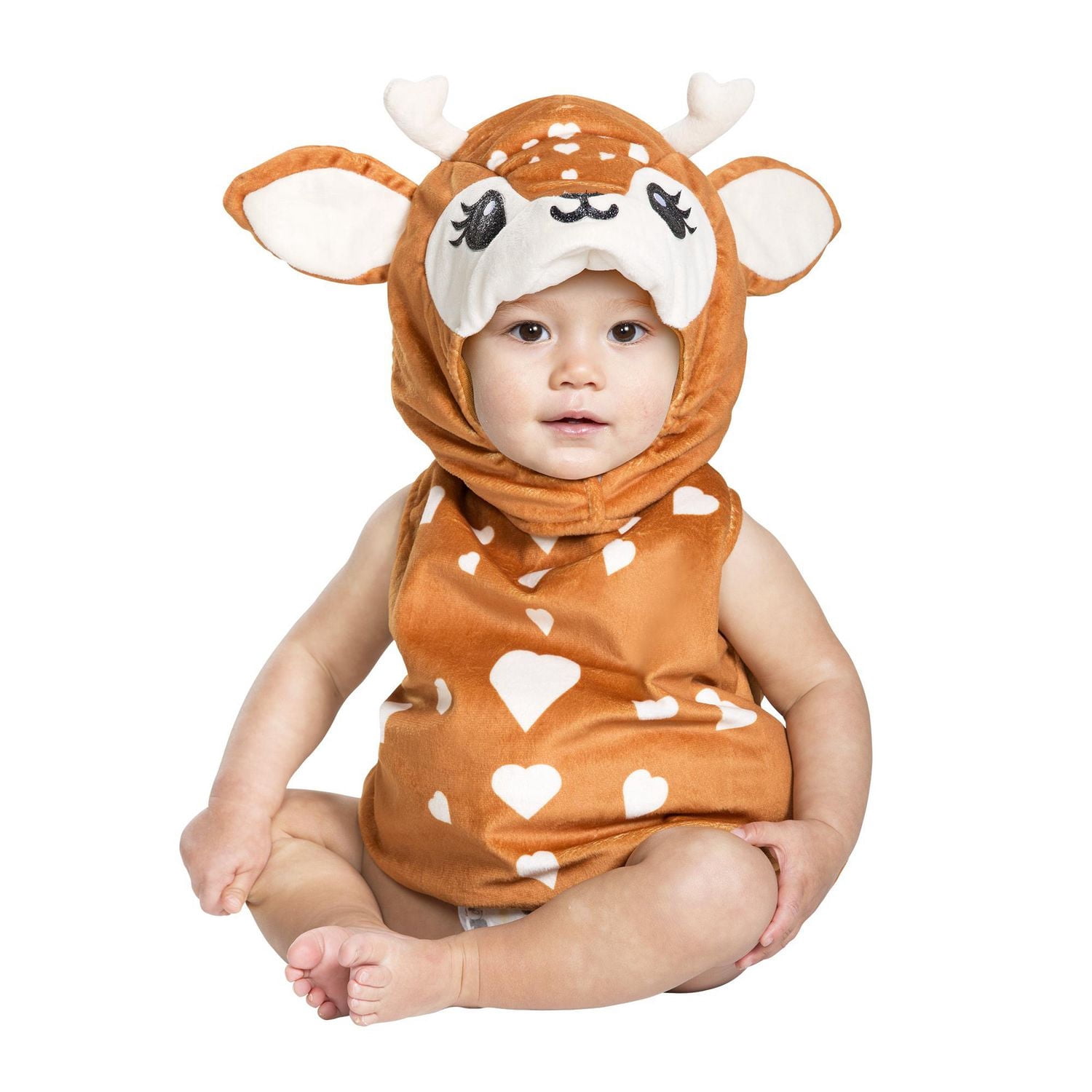 Baby's Blushing Doe Plush Costume 6-12 Months.