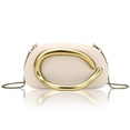 thumbnail image 1 of Bolso de noche Rkrouco Chocolates Clutch de piel sintética blanca, 1 of 8
