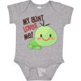thumbnail image 3 of Inktastic My Aunt Loves Me Cute Turtle Boys or Girls Baby Bodysuit, 3 of 5