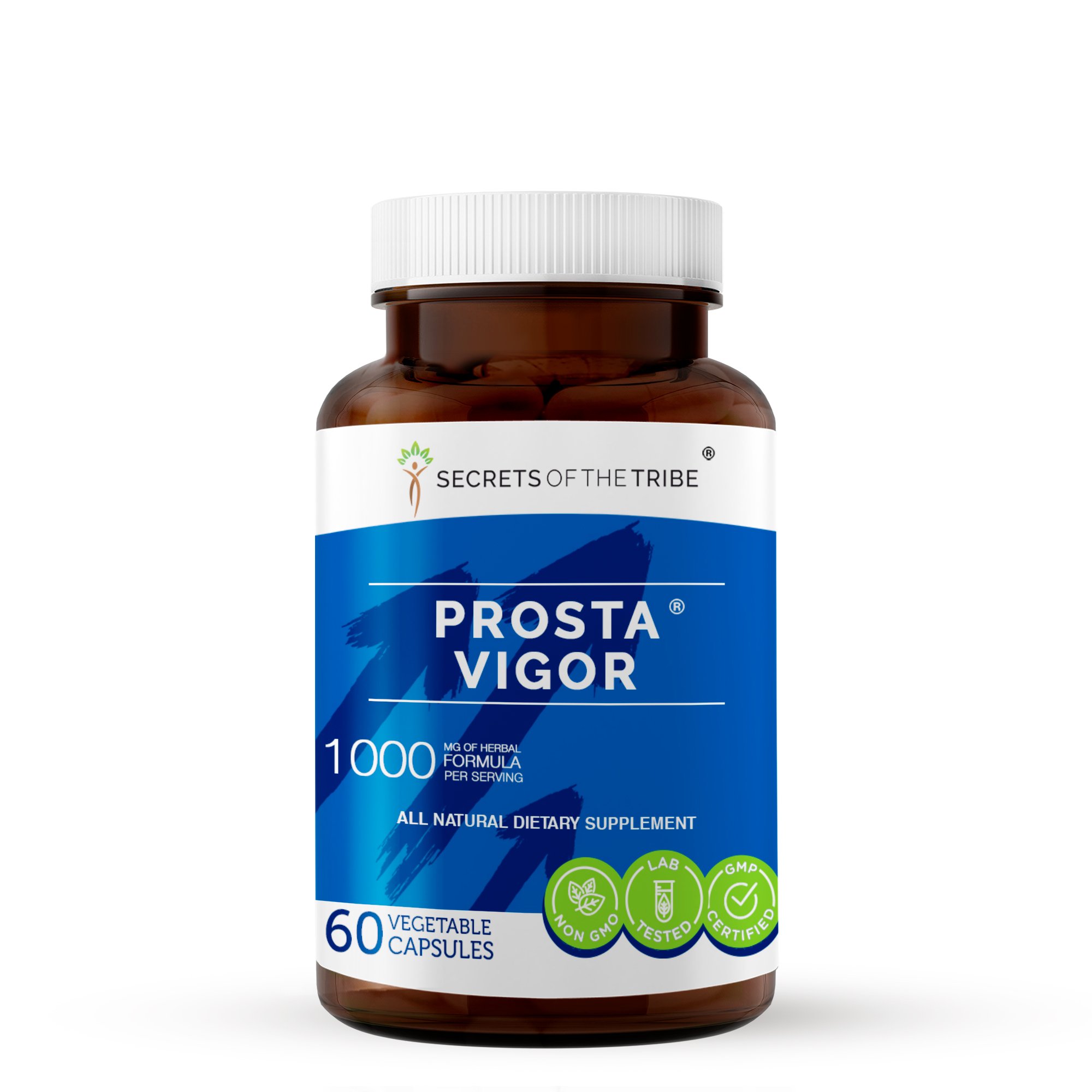 Prosta Vigor 60 Capsules, 500 mg, Pygeum, Maca, Stinging Nettle, Reishi