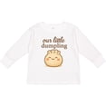thumbnail image 3 of Inktastic Cute Kawaii Dumpling Baby Boys or Girls Long Sleeve Toddler T-Shirt, 3 of 5