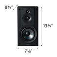 thumbnail image 6 of Sony 3-Way 3-Driver Hi-Res Audio Bookshelf Speakers (Pair) with 2-Way 3-Driver Center Channel Speaker 2025 Model (3 Items), 6 of 7
