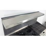 60'' Commercial Hot Plate Broiler Gas Range with Double Oven, 6 Burners, NSF Certified, Stainless Steel