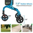 thumbnail image 6 of Planetwalk Foldable 3-Wheel Walker - Lightweight Mobility Aid (Blue), 6 of 7