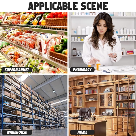 12-Pack Heavy Duty Adjustable Metal Shelf Clips Brackets for Kitchen Cabinets, Bookcases, Storage Shelves and More