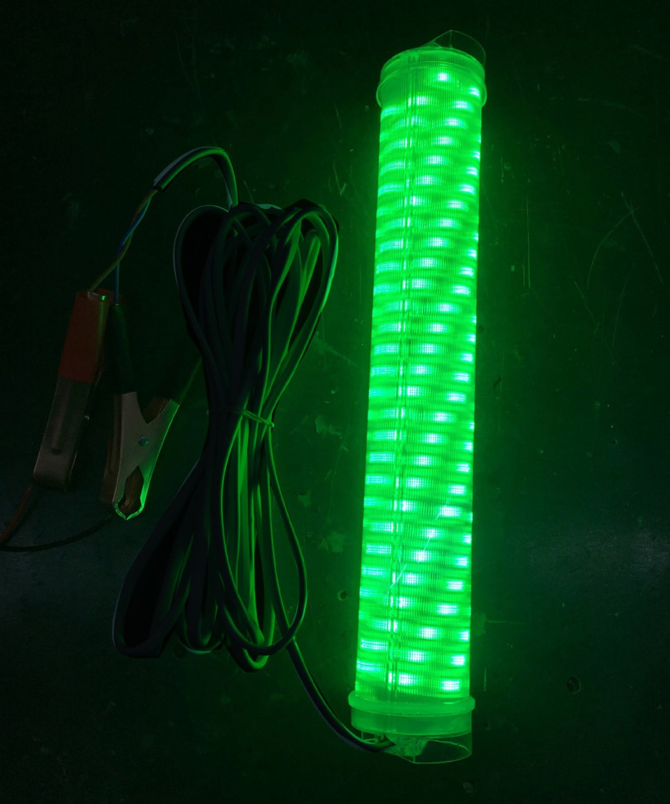 Waterproof LED 15000LM GREEN UNDERWATER SUBMERSIBLE NIGHT FISHING LIGHT 12v