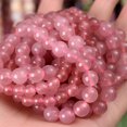 thumbnail image 3 of Cuentas de piedra natural, jaspe de lava, ojo de tigre, cuarzo, ágata, cuentas redondas sueltas para hacer joyas, accesorios de pulsera DIY, 4-12 mm, 3 of 5